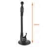 Magnetic Mount Flex Neck Suction Cup Car Phone Mount for Windshield, 360 Adjustable Magnetic Head Universal Cell Phone Holder