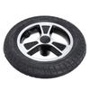 10 Inch Wheelchair Wheel Alloy Hub Rubber Tire Strong Bearing Capacity Anti Slip Wheelchair Rear
