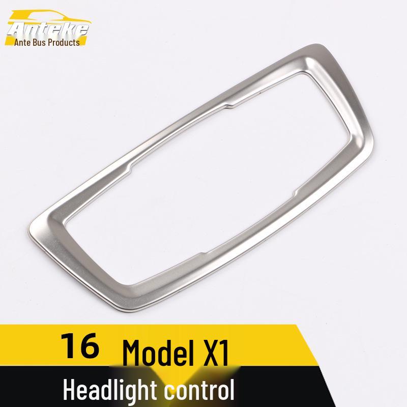 16 X1 Headlight Control Ring & Center Console Decorative Frame