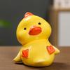 Миниатюрная фигурка утки ручной работы, керамическая домашняя утка, ландшафтное украшение, настольный декор