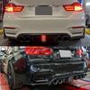 Rear Bumper Posterior Lip W/ Light Body Kit for BMW F80 M3 Saloon F82 F83 M4 Coupe & Convertible 2015-2020 Modification Parts FY6