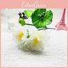 Three Elegant Flowers Lotus Artificial Bouquet For Wedding And Photoshoot