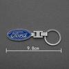 DEFY5 For Ford Focus MK3 Ranger Fiesta S-Max Mondeo MK4 Kuga Badge Emblem 3D Metal Key Rings Car Key Chains Pendant Holder Accessories