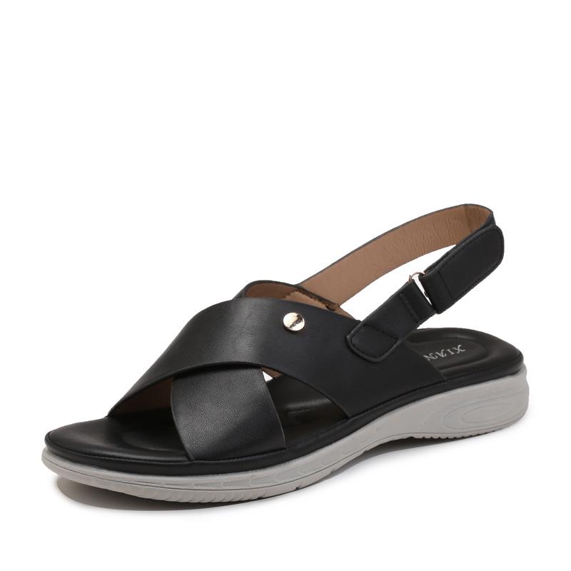 Модная обувь больших размеров 34-42 для женщин, повседневные сандалии на платформе, дышащие мягкие танкетки, Zapatos De Mujer, летняя элегантная женская обувь