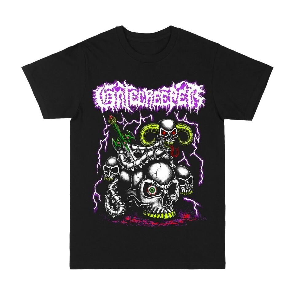 Винтажная футболка Gatecreeper Подарок для фанатов Хлопок Черный Все размеры Унисекс