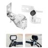 Y4UA Upgrades Handlebar Extension Bracket High Strength Metal Handlebar Expansion Simple Installation for Motorcycles