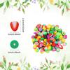 17/27pcs Soft Ceramic Material Fruit Style Clay Beads Interesting Fruit Beads Interval Clay Beads DIY Bracelet Necklace Earrings Keychain Foot Chain