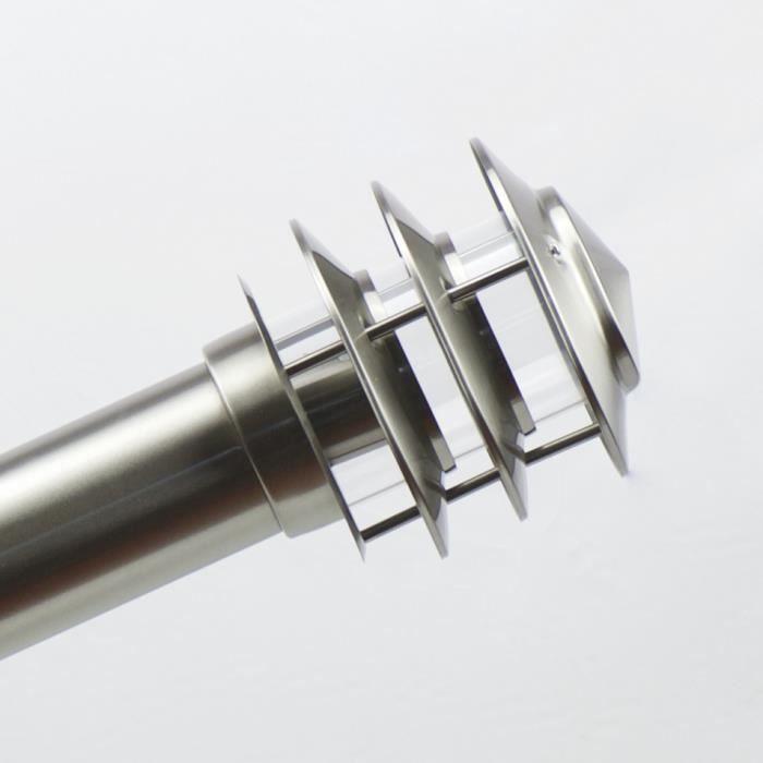 Borne - Kayin - 3 - 60W Max - E27 - IP44 - Acier inoxydable