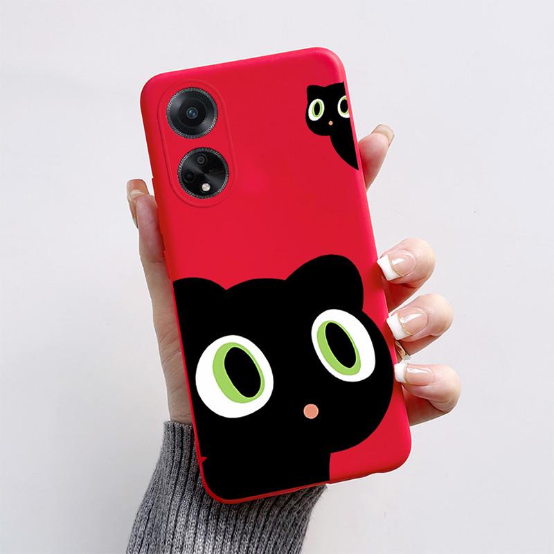 Чехол для OPPO A98 5G 2023 Милый Кот Мультяшная Собака Забавный Силиконовый Мягкий Задний Чехол для OPPO F23 CPH2527 OPPOA98 CPH2529 A1 5G Coque