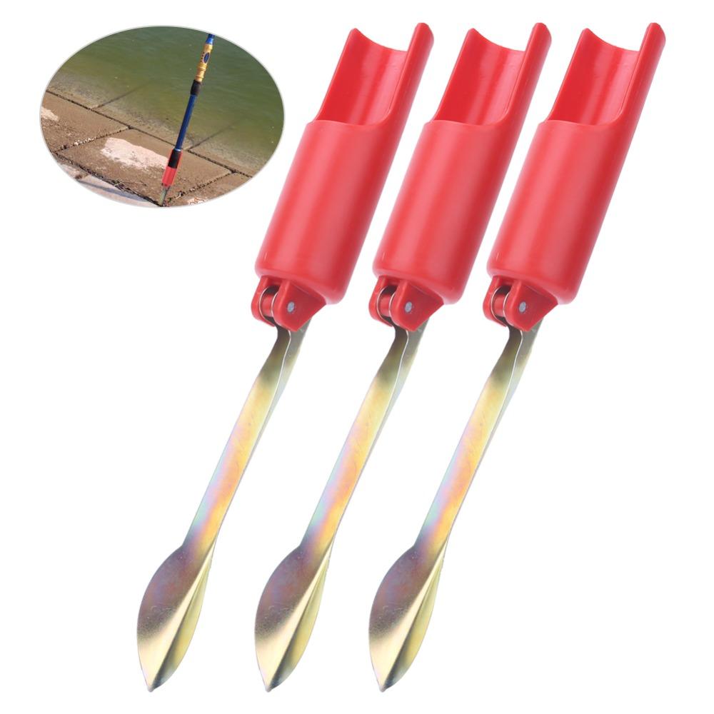 4PCS Foldable Fishing Rod Holder Angle Adjustable Fishing Rod Stand Outdoor Fishing