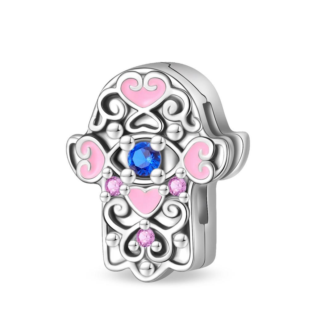 Браслет с бижутерией Lucky Clover Tree of Life с белым медным покрытием
