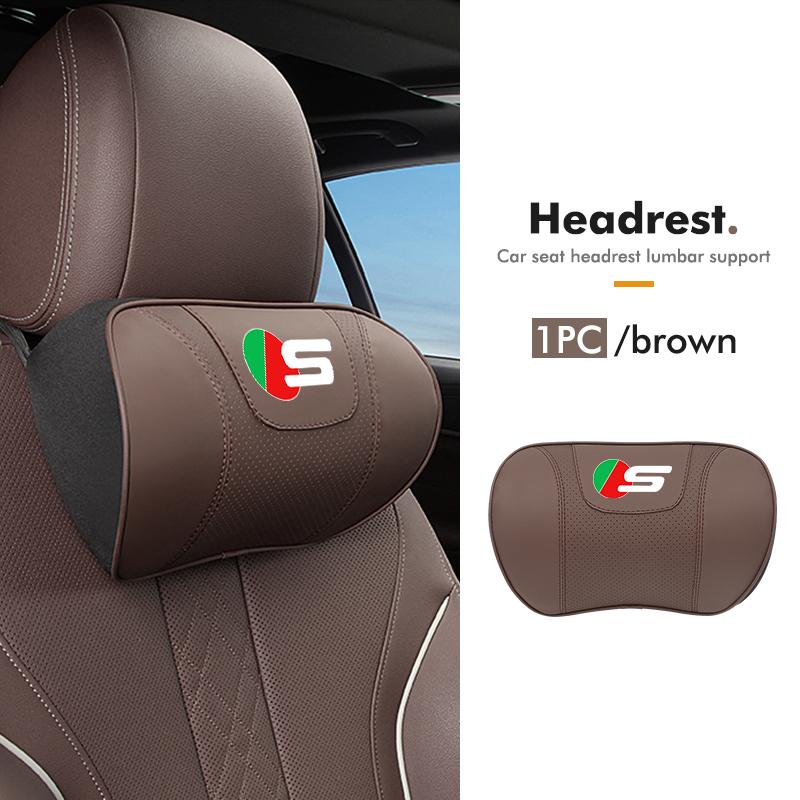 For Jaguar New Car Headrest Neck Support Protect Pillow Pad Lumbar Support Pillows S-Type F-Type X-Type F-Pace I-Pace E-Pace XJR PP21