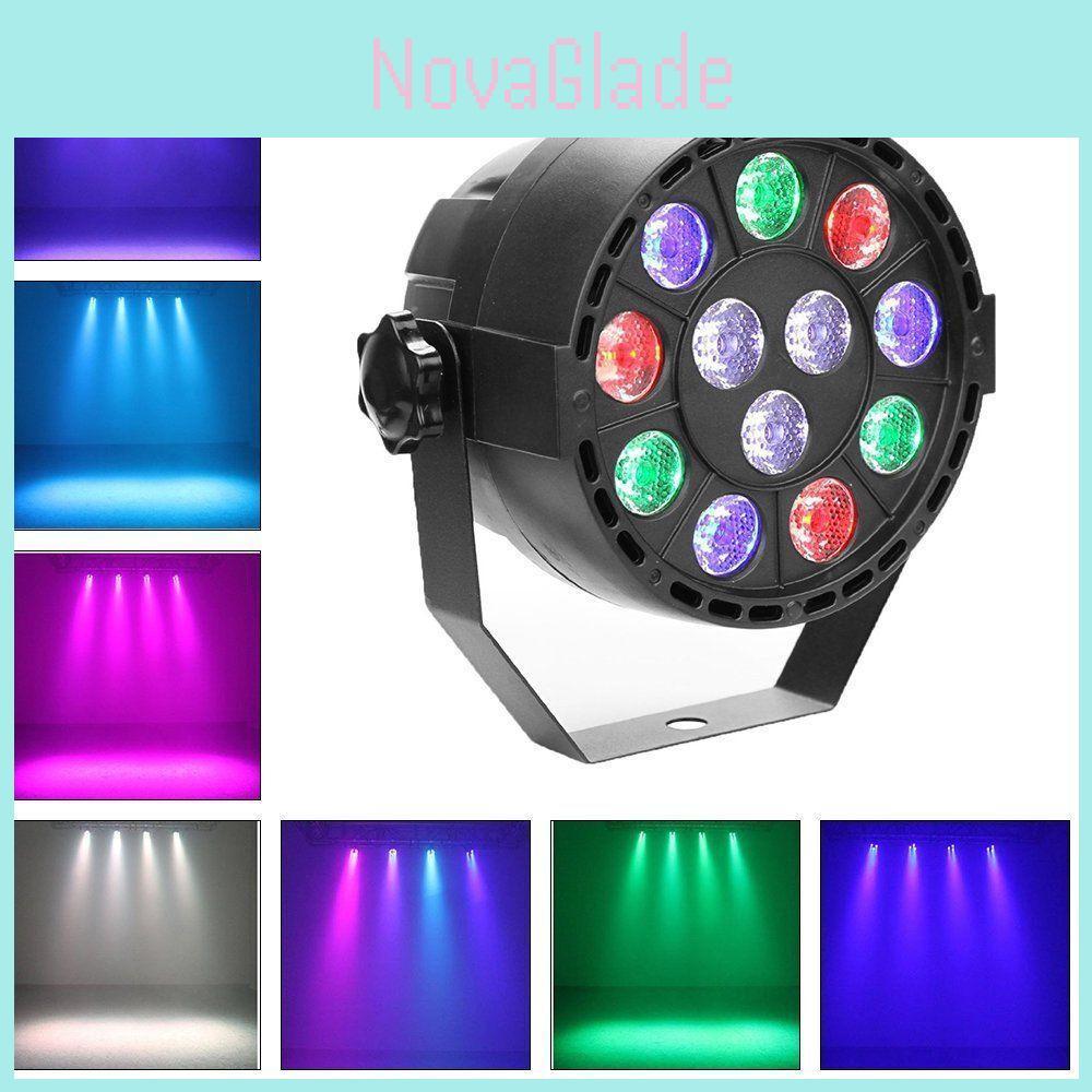 Light Stage Par 18led Rgb Led Disco Dj Lighting 8 Ch Dmx512 Strobe Lighting Juf