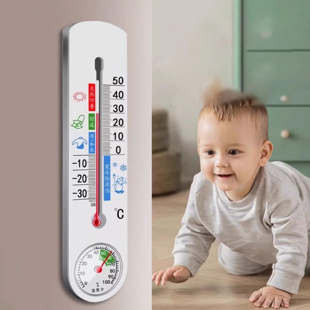 Высокоточный гигрометр Настенный термометр Прочный измеритель влажности Террариум