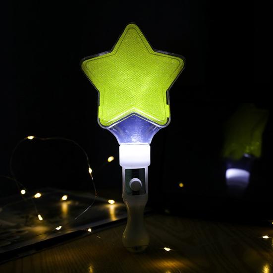 Luminous Glow Stick Multipurpose Add Fun Vivid Color Pentagram Star Glow Stick Accessory for Concert