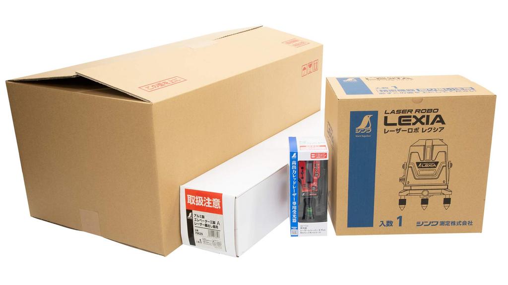 Shinwa Sokutei Laser Marker LASER ROBO LEXIA 41 Red Set 70944 Receiver/Tripod