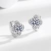 Серьги-гвоздики женские однокаратные микроцирконовые серьги-клеверы Sen Series новые украшения для ушей