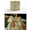 Xmas Gift Christmas Ribbon DIY Burlap Ribbon New Fabric Swirl Ribbon