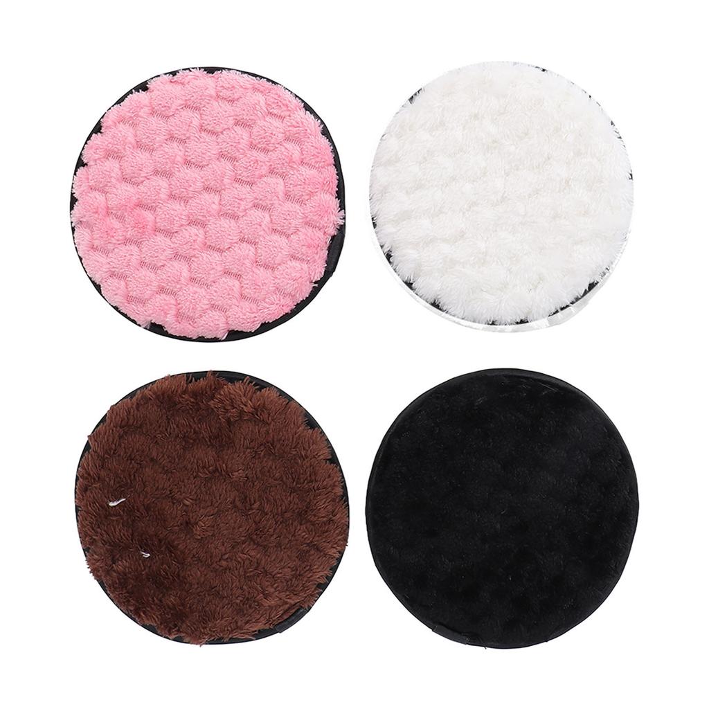 4 шт. многоразовые диски для снятия макияжа сверхтонкие очищающие спонжи для лица инструмент для снятия макияжа