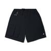 Li Ning X Staple Collaboration Series Solid Color Mid Waist Drawstring Breathable Versatile Five Point Casual Shorts Men Shorts Black AKSV579-3