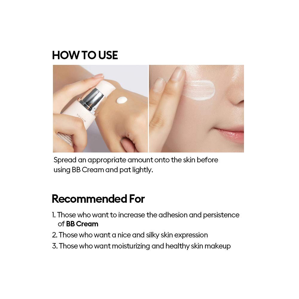 MISSHA M BB Boomer 40ml- Boost the Adherence and Wear of Foundation That Improves Skin Tone with Dewy Finish and Healthy Glow