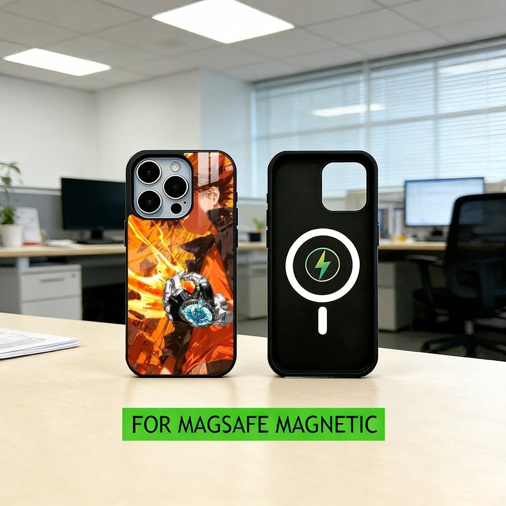 Hitman R-Reborn Tsuna S-Sawada  Phone Case For iPhone17,16,15,14,13,12,11 Plus,Pro Magnetic For Magsafe Wireless Charging
