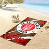 Custom Name ST.pauli Print Beach Towel, Large Soft Quick Dry Towel for Beach Camping Swimming_xia