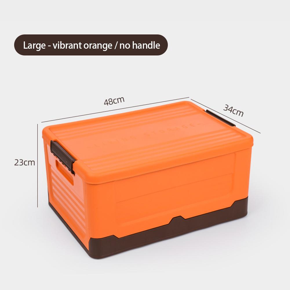 Large Capacity Foldable Storage Box With Lid Multifunction Organizer Toy Box Student Dormitory Plastic Storage Case