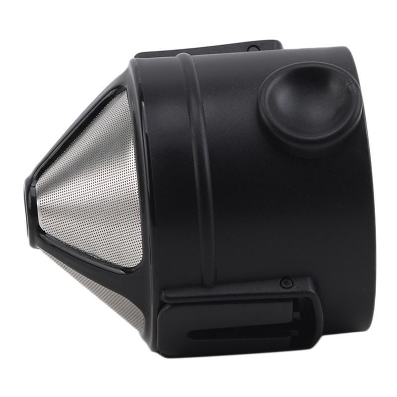 Складной фильтр для кофе, двухслойная воронка для кофе из нержавеющей стали 304, телескопический капельный фильтр, бумажный фильтр, чашка