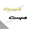 For Coupe Metal Emblem Opel Fiat Abarth Hyundai Toyota Mini Cooper Subaru Nissan Volvo 3D Decals Sticker Rear Trunk Badge Logo