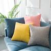 Nordic Simple Office Cushion Square Velvet Pillow Cover Without Insert Waist Pillow Living Room Cushions Pillow Sofa