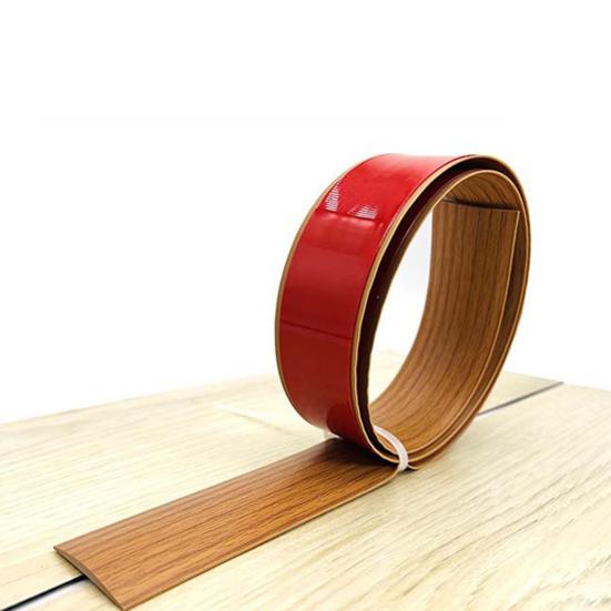 Уплотнительная лента для двери Переходная полоса Самоклеящийся пол Простая установка Легко режется Защитная кромка из ПВХ