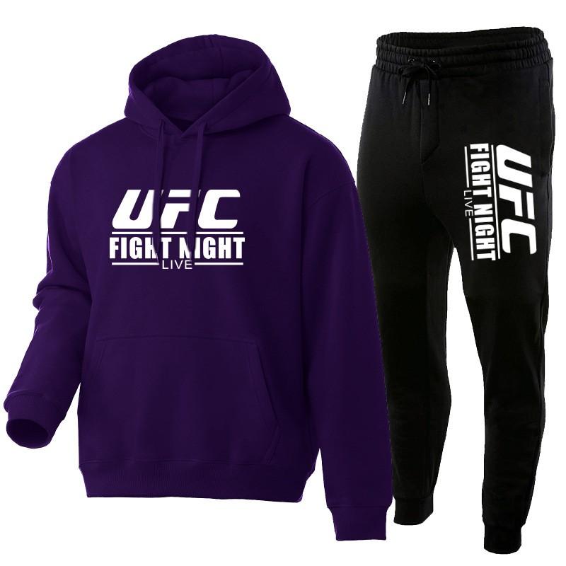 Unisex Hooded Sweatshirt Set With Letter Print Thickened Cotton Blend Loose Fit Winter Casual Sportwear