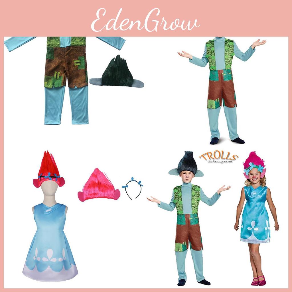 Bsrlons Детский Косплей Магические Волосы Эльф Костюм для Выступлений Маки и Ветка Сценический Наряд Лето)