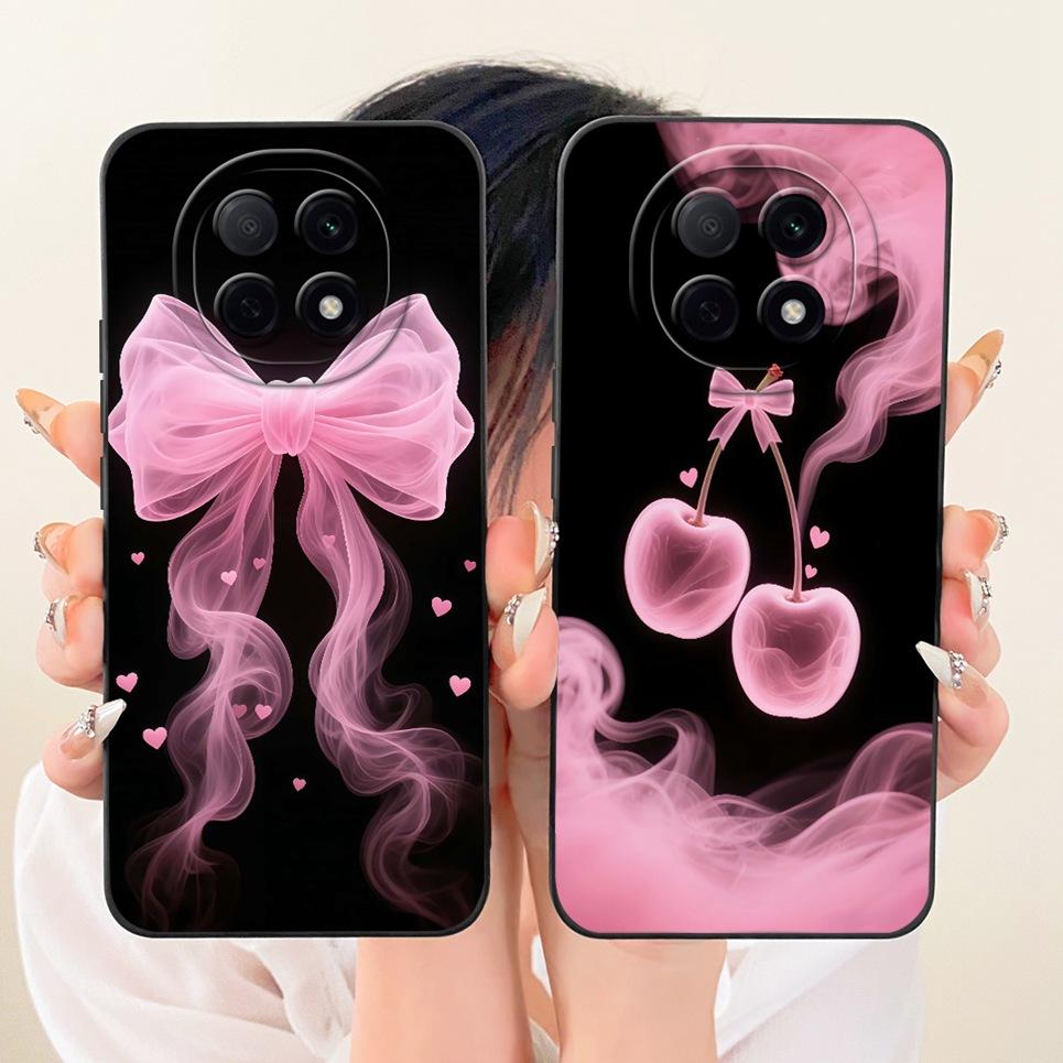 For Oppo A5 Pro OppoA5 4G 5G Phone Case Bow Pattern Flower Butterfly Girly Back Cover Silicone Soft Casing CPH2695 CPH2735