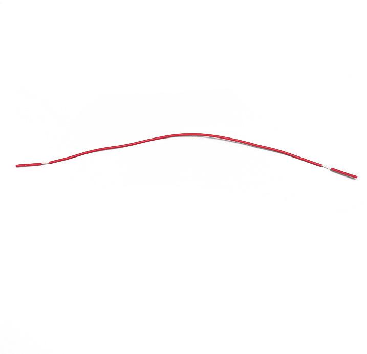 1007awg24 Двухконцовой полузачищенный провод для подключения аккумулятора Наружный диаметр 1,4 мм Электронный провод Студенческое ручное экспериментальное подключение