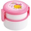 Antibacterial Bento Box, 2-Tier, Round, 500ml, TWEETY, Made In Japan, ONWR1AG-A
