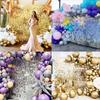1PCS/6PCS Length Sequin Wall Square Glitter Curtain Backdrops Curtain Shimmer Wall Backdrop Wedding Birthday Party Decoration