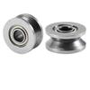 AIMOONSA Roulement à billes V624ZZ V-cannelure 4x13x6 mm double blindé (lot de 10)