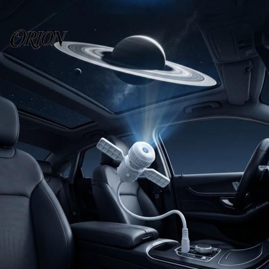 Звездный проектор атмосферы для автомобиля, ночник, USB-лампа Луны Космоса, четкий визуальный эффект, спальня, креативный свет для фона прямой трансляции