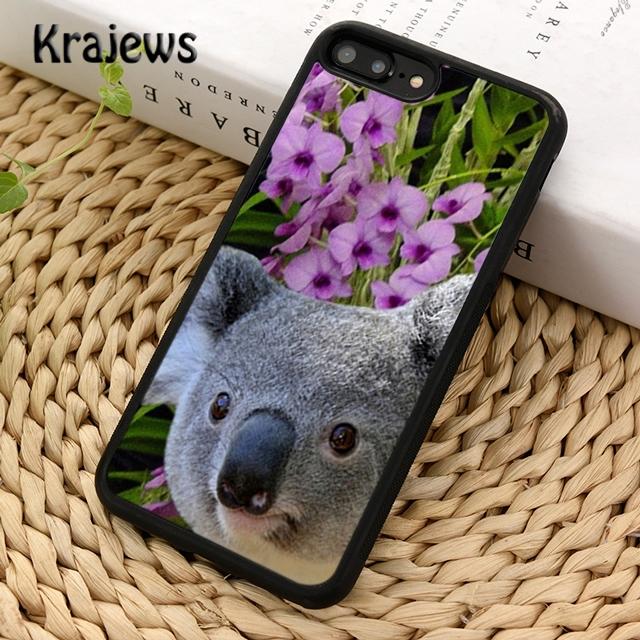 Krajews Funny Animal The koala Phone Case Cover For iPhone 17 Air 16 15 14 plus 11 12 13 pro max coque Shell Fundas