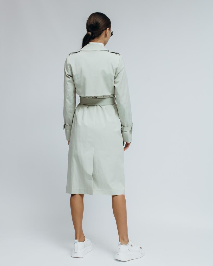 Тренч женский ICON 224 36 молочный