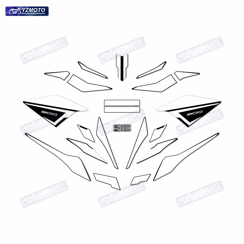 Для Z900 Z900SE Z900F ZR900F 2021 2022 2023 2024 Мотоцикл Полный Комплект Наклеек на Обтекатель Мотоцикл Светоотражающие Наклейки Комплект