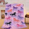 Butterfly Blanket Blue Butterflies Fleece Throw Blanket Soft Cozy Fuzzy Plush Warm Stuff Beautiful Butterfly Bedding Blankets