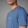 Adidas Разработан для тренировок Hiit Workout Heat Rdy Tee Мужские топы Синий IS3741