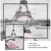 Room Girls Bedroom Wall Art Prints Fashion Home Decor Pink Flower Posters Paris Tower Picture Nordic Canvas Painting for Living