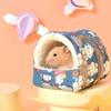 Cartoon Hamster Cotton Nest Thickened Ferret Hideouts  For Hedgehog Ferret Golden Bear