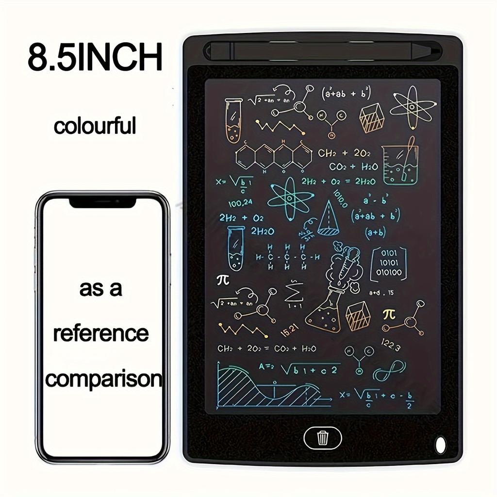 "8.5"" Kid-Friendly LCD Writing Tablet – Creative Educational Toy, Durable & Portable, Ideal for Birthday/Christmas/Halloween Gifts"
