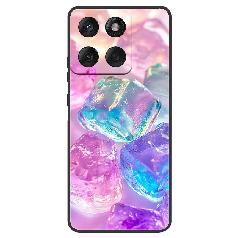 Для Motorola Edge 60 Fusion Чехол Милый Мрамор Мягкий ТПУ Чехлы для Телефона для Moto Edge60 Fusion 5G Задняя Силиконовая Крышка 60Fusion Накладка