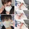 Eye Protection Ultra Light Frame Oversized Eyeglasses Computer Goggles Anti-Blue Light Glasses